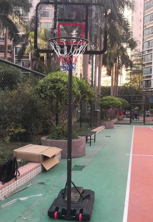 甩卖篮球架青少年室内户外移动可升降篮球架家...