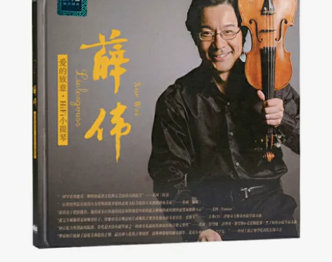 薛伟小提琴演奏cd 纯音乐 全新未拆，黑胶...
