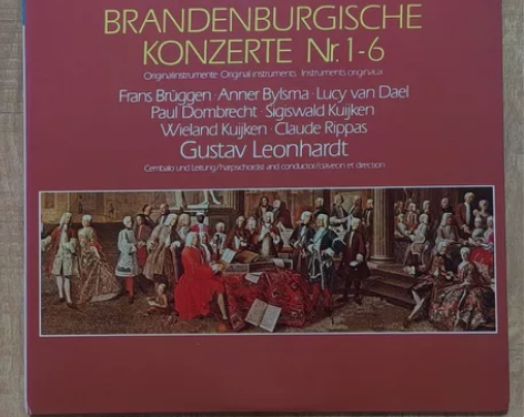 巴赫金曲，勃兰登堡协奏曲全曲2LP 莱恩哈...