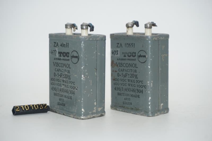 0.5uf 800V英国TCC油浸耦合电容...