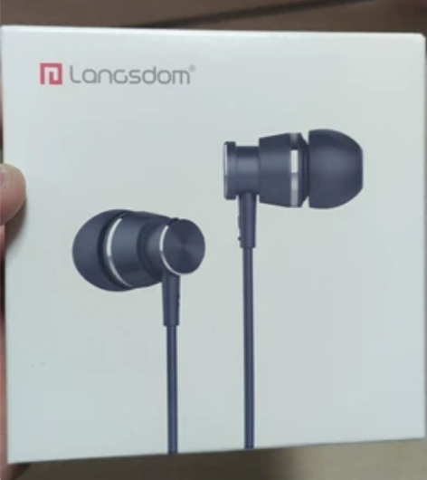 兰士顿 M305耳机入耳式有线智能切歌调音...