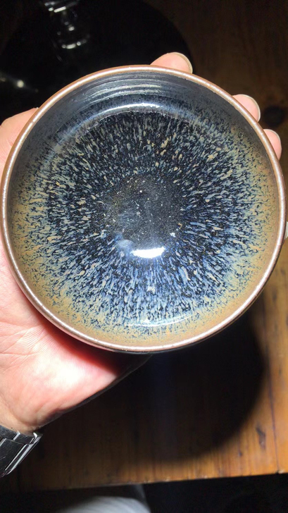 熊忠贵老师10口径左右大口釉面极品。