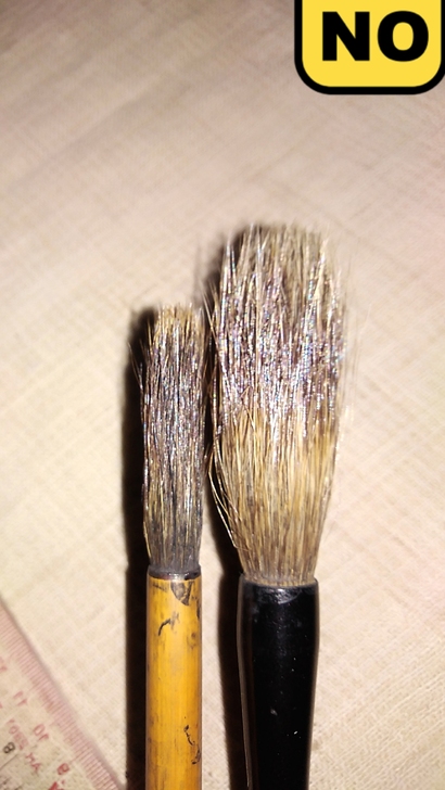 老毛笔日本 大号石獾与中山马