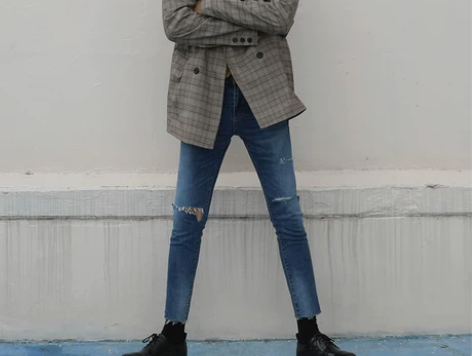 MRCYC秋季韩版男士西装休闲西服外套宽松...