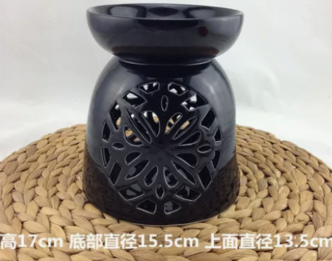 SPA用品 特大号 外贸黑色香薰炉 香薰灯...