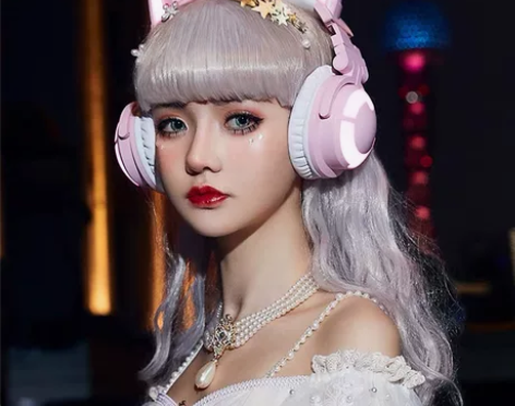 【妖舞耳机】粉色 3G豪华款 全套包装 感...