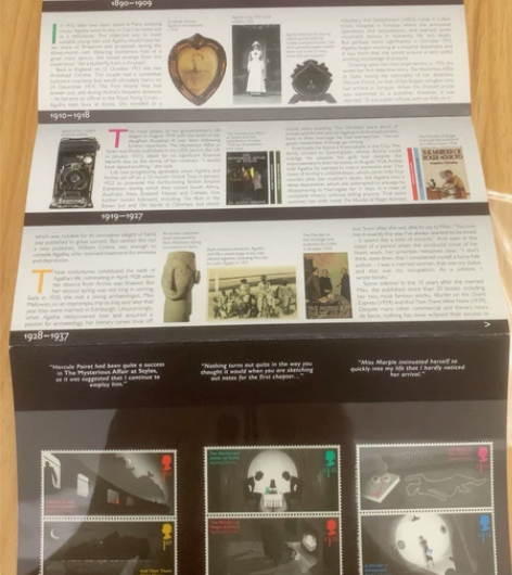 英国2016年发行 侦探小说女作家阿加莎·...