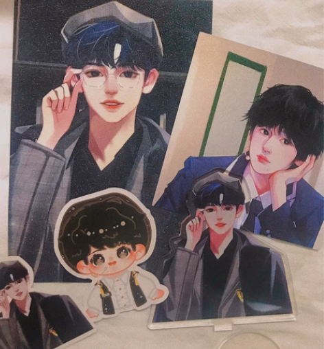 （出）宋亚轩侦探造型立牌+满天星明信片+异...