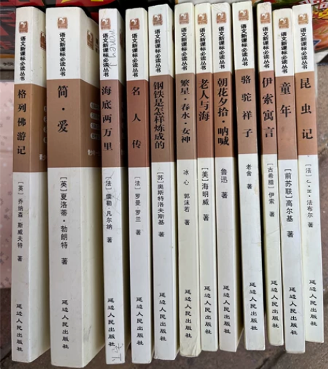 历史名著，语文新课标丛书，孩子不看了，5元...
