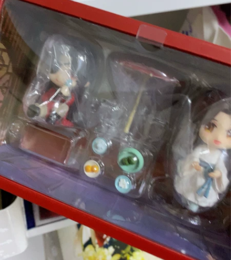 天官赐福 谢怜 花城 q版手办 仅拆未使用...