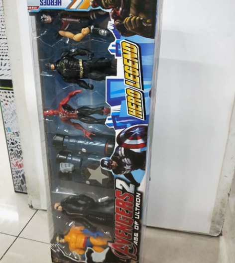 国产复仇者联盟五款人物全新 老物件拍了不包...