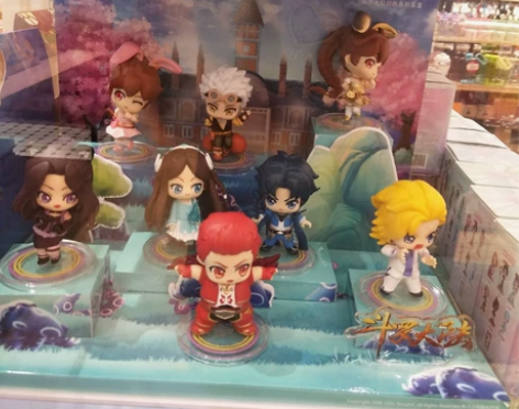 斗罗大陆手办盲盒 宁荣荣 商场精品店69购...