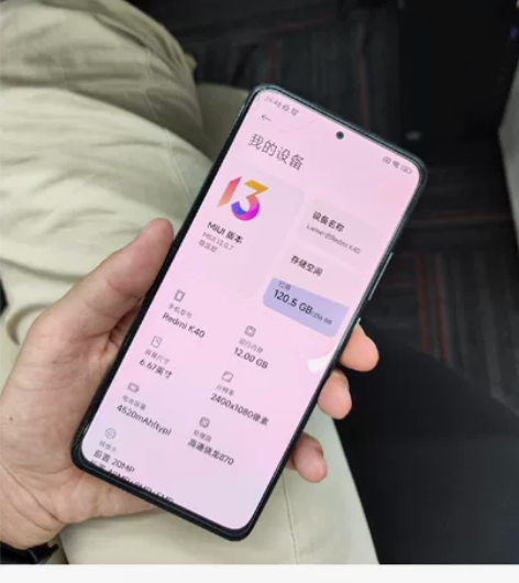红米k40 12+256，首发买的，成色一...