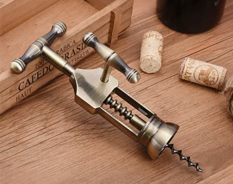 红酒开瓶器 多功能葡萄酒开酒器 钢启瓶器起...