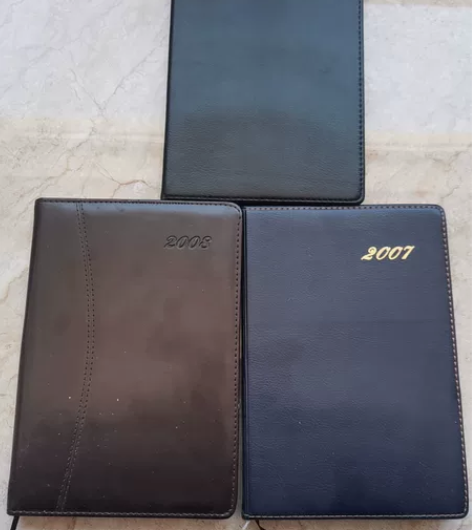 老记事本3本一起打包，全新没用过，品相如图...