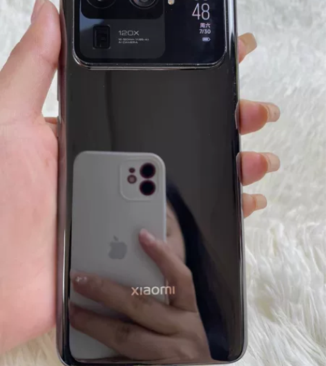 小米11ultra 12+256 黑色实拍...
