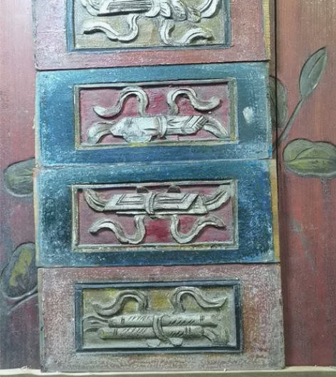 老木雕花板,琴棋书画一套,民宿,茶馆装饰,...