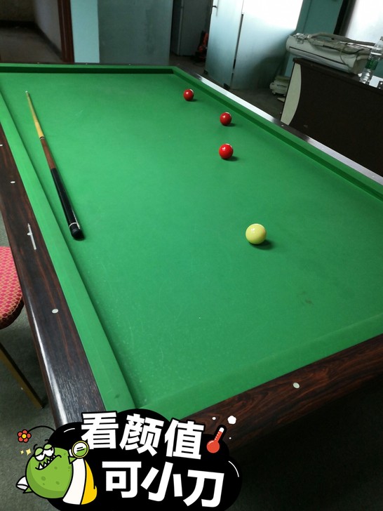 三套开伦台球桌 (没有球袋) 大理石台面