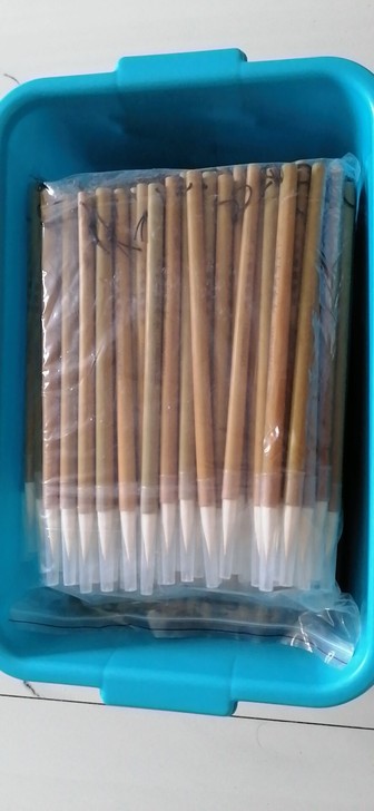 雪峰斋学生初学楷书练字竹直杆毛笔G特制习字...