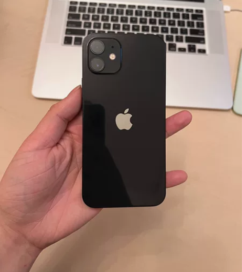国行苹果12黑色128G，5G全网通，双卡...