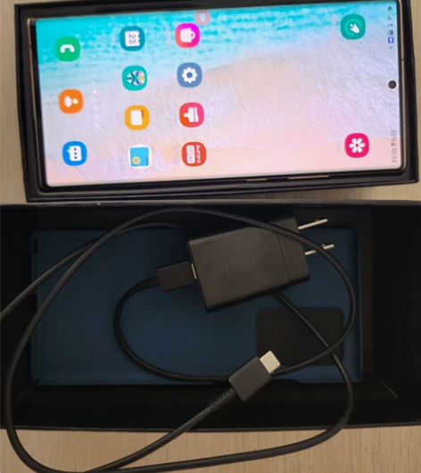 三星note20ultra韩版,迷雾金,极...