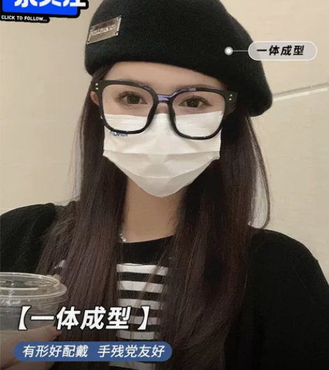 大头围黑色贝雷帽女春秋款英伦复古反戴前进帽...