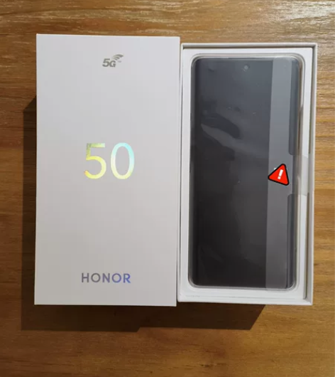 荣耀50 8G+256G 箱说配件全 无拆...