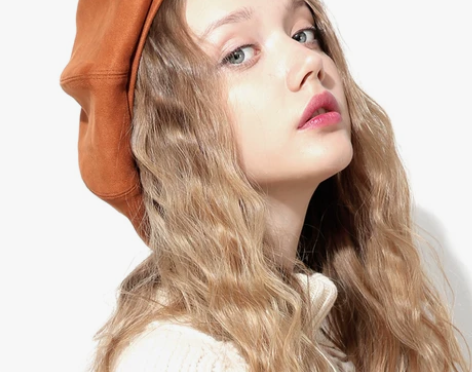 ZIYI帽子女秋冬天贝雷帽韩版日系百搭英伦...