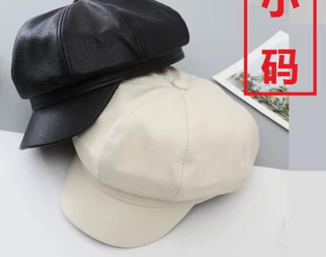 小贝雷帽女小头围50cm秋冬s码头小的小头...