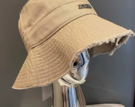 全新JAC绳扣宽檐平顶防嗮休闲渔夫帽毛边盆...