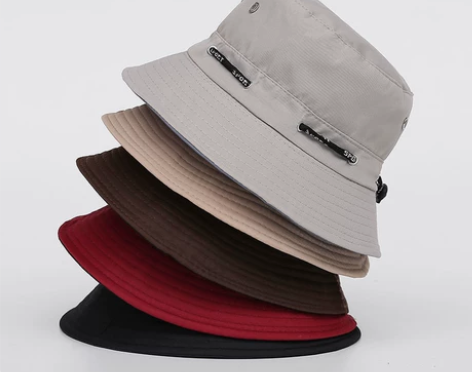 清库存特价出，防风渔夫帽男女日系百搭盆帽纯...