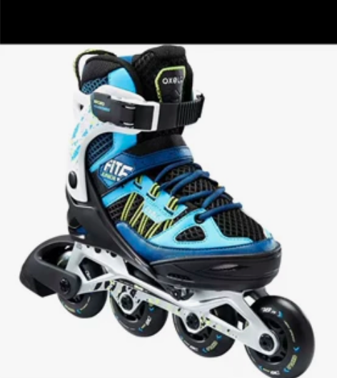 迪卡侬轮滑鞋旱冰鞋滑轮鞋IVS3。 实体店...