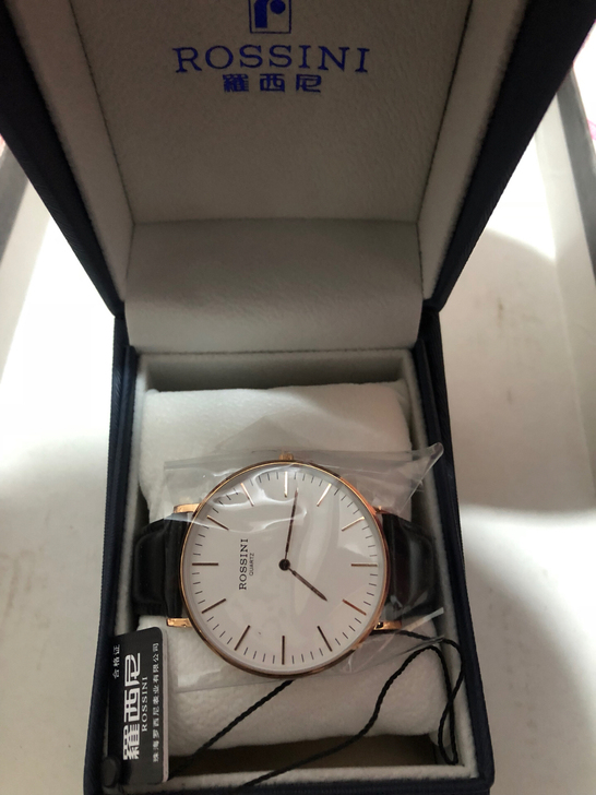 罗西尼手表，买了之后不喜欢，便宜出，二手物...