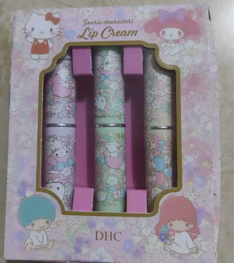 3支装 限定款日本DHC三丽鸥凯蒂猫双子星...