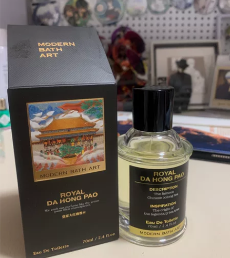 摩登巴赫香水 皇家大红袍 盲买的 拆开仅试...