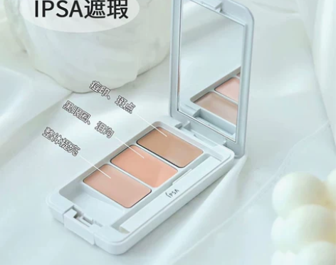 经典调色盘~ IPSA茵芙莎三色遮瑕膏清透...