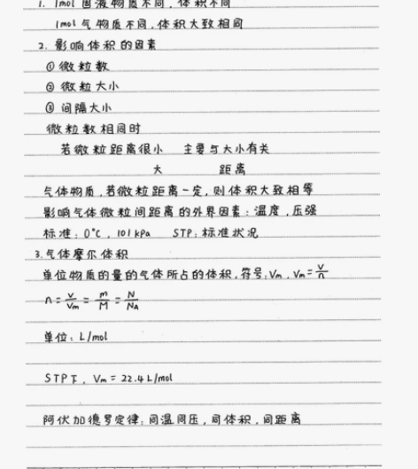高中化学笔记 花了一年时间靠认真做笔记 复...