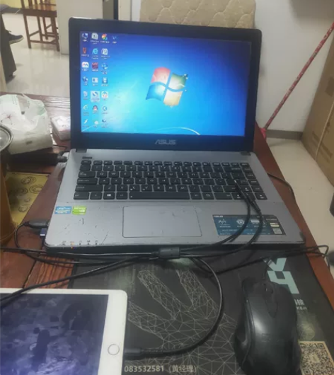 华硕A450V,送10个小电影,电池不耐用...