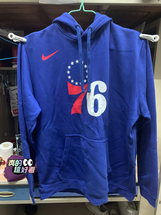 耐克 NIKE 连帽 卫衣 费城  76人...