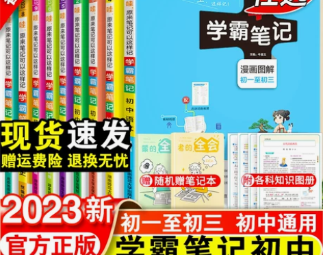 历史初中 历史知识学霸笔记语文数学英语物理...