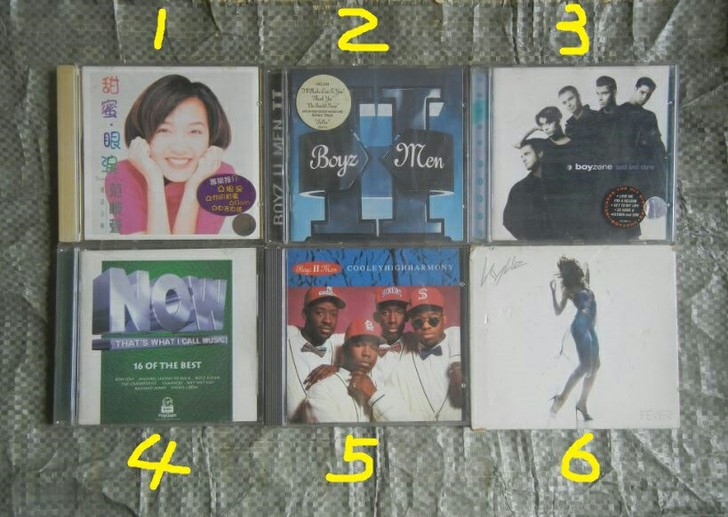 个人闲置的cd唱片