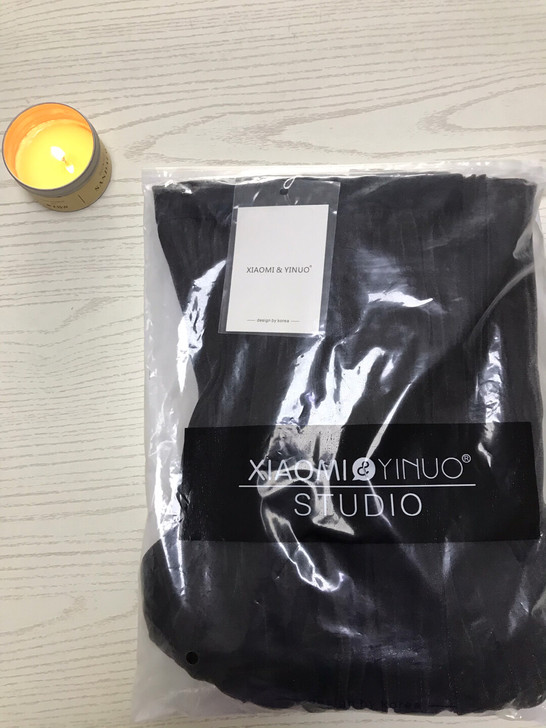 店铺处理实拍现货全新超垂顺韩版百褶裙,素色...