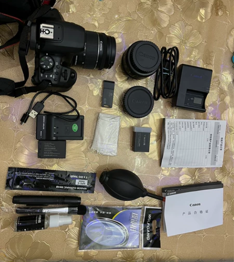 佳能相机单反850d，自用，加18-55镜...