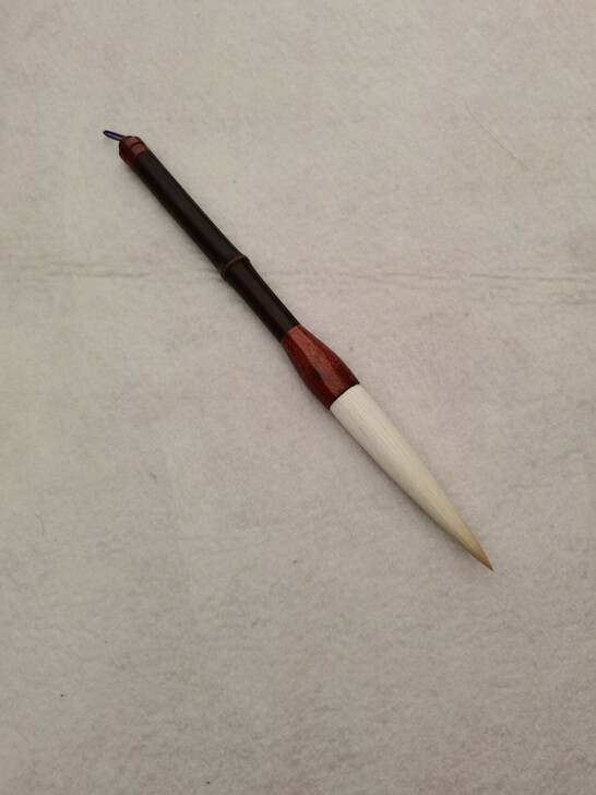 善琏湖笔加健羊毫,出锋12.5,直径2.2...