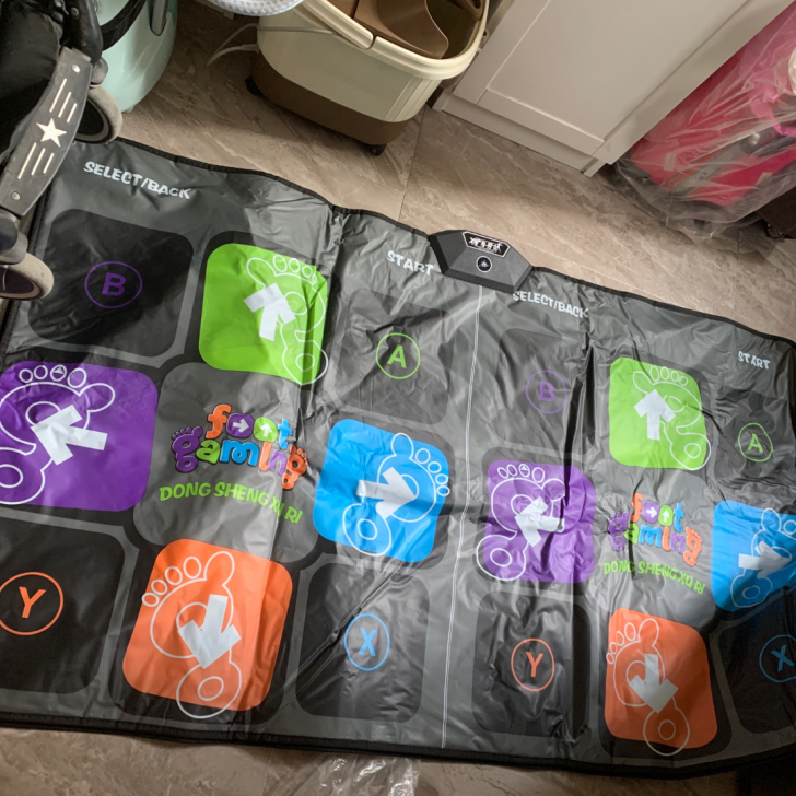 双人跳舞毯，游戏手柄，运动健身瑜伽项目，设...