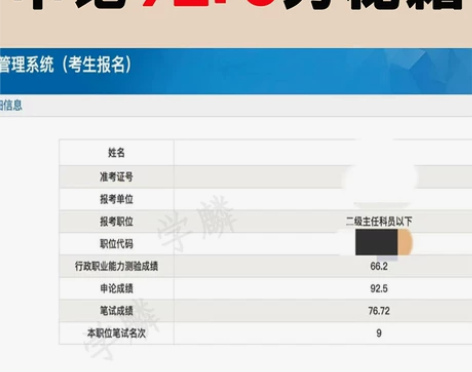 公务员考试 公务员考试真题学麟教育2022...