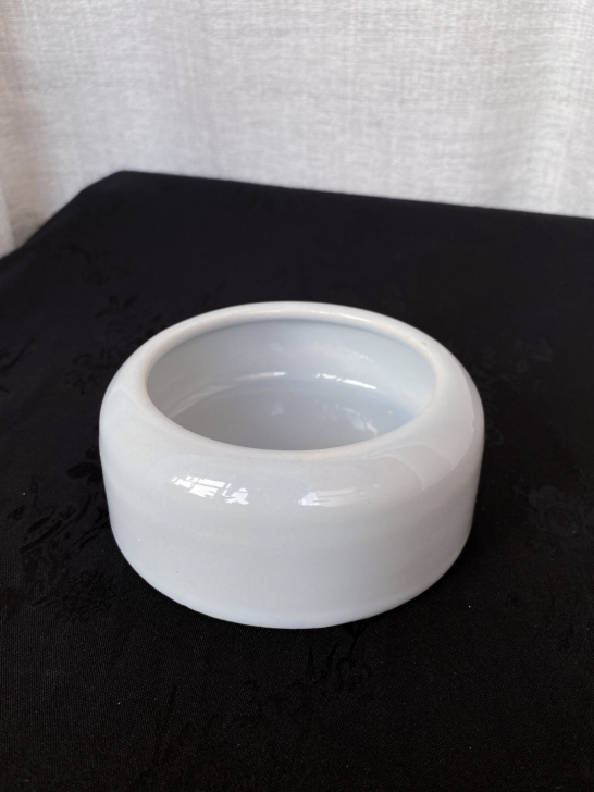 60年代博山陶瓷厂生产文房笔洗，内口径8c...