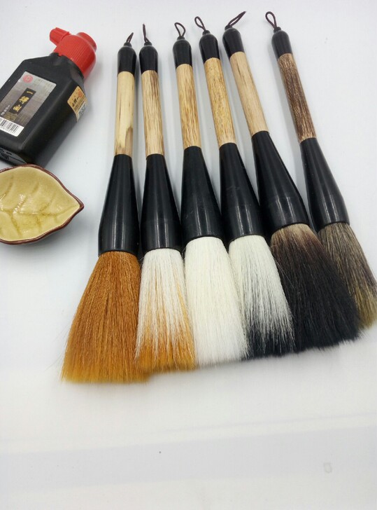 斗笔毛笔狼毫大号斗笔抓笔兼毫书法国画对联横...