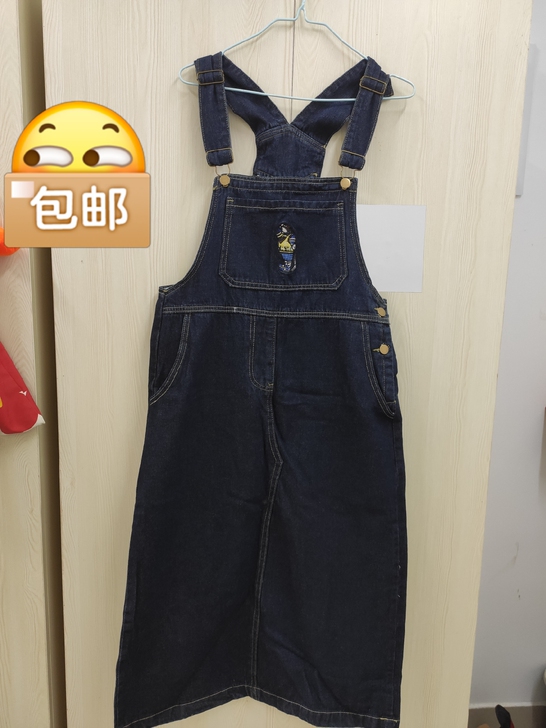 S码牛仔背带裙 全新未洗仅试穿