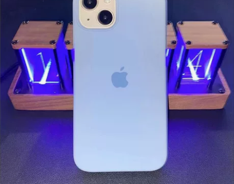 适用苹果14promax液态硅胶iPhon...